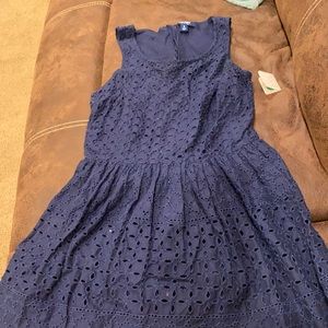 Old navy blue dress